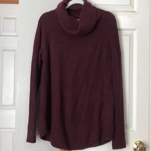 Loft Cowl Neck Tunic Sweater